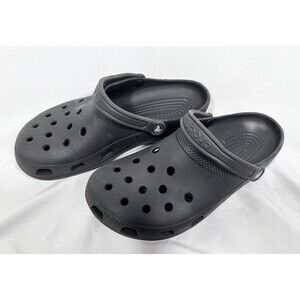 Crocs Original Size Men’s 11 Black Slip On Clogs Casual Comfort